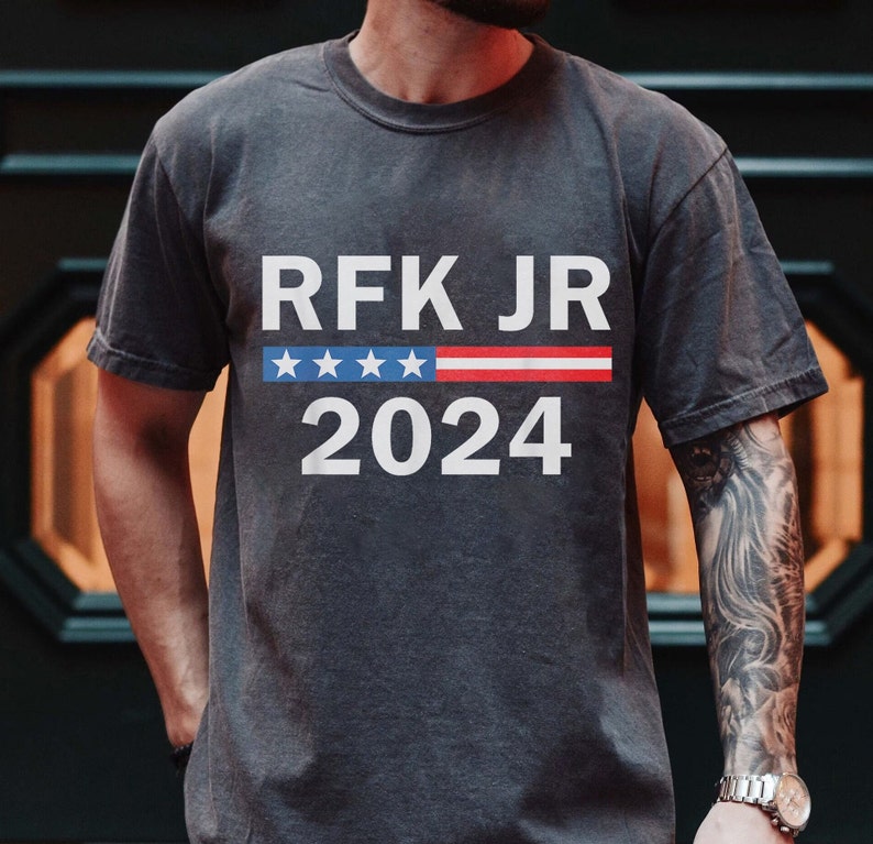 RFK JR 2024 Tshirt, Robert F. Kennedy Jr. for President 2024 Shirts