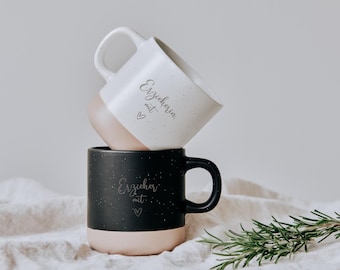 Caneca de cerâmica personalizada de 360 ml com gravação, ideal para presente de despedida de um(a) profissional de cuidados infantis – agradecimento da creche, jardim de infância ou babá.