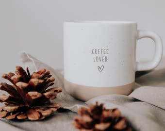 Birthday Gift for Mom Personalized – Engraved Ceramic Mug 12 oz, Mother's Day Gift, Best Friend or Coworker Birthday Gift, Stoneware Mug