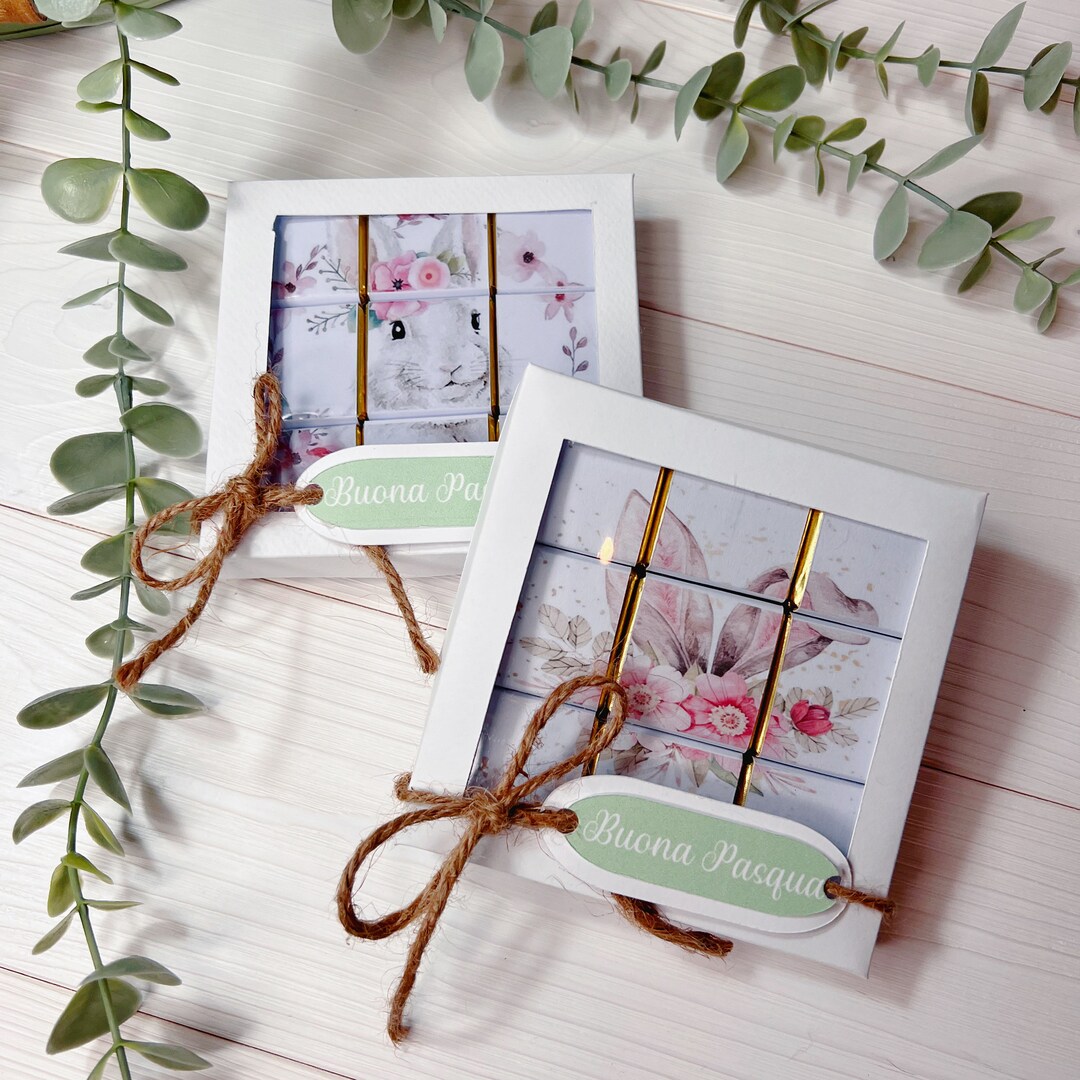 Scatola Regalo Pasqua Personalizzata In Legno - Per Ricordi, Con Stampa A Colori, 40x30x24 Cm - Foto 10