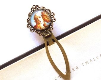 Venus by Botticelli Bookmark, Renaissance Art Book Clip