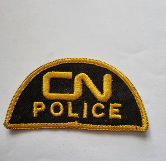 CN Canadian National Rail Police Patch - image 1