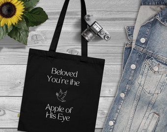 Beloved Black Tote Bag