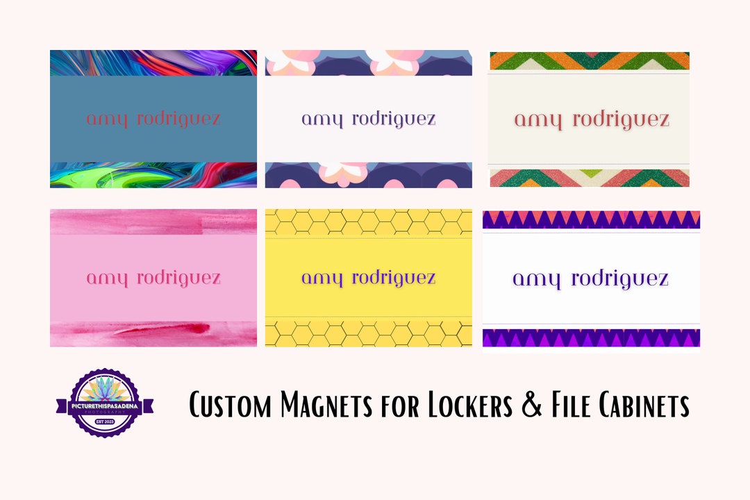 Premium Custom for Lockers Etsy
