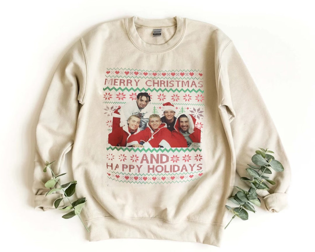 NSYNC Christmas Shirt, NSYNC Christmas Sweatshirt, Merry Christmas