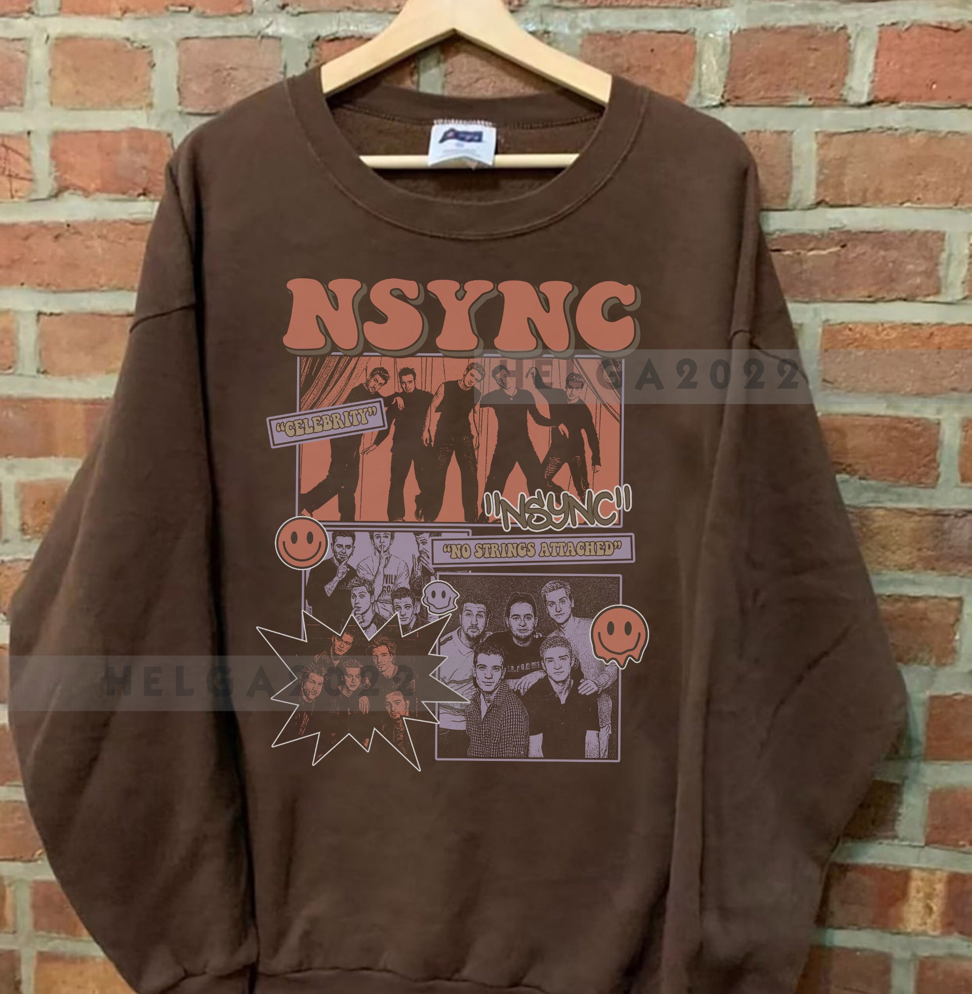 NSYNC 90s Band Music Shirt, Bootleg Boy Band Vintage Sweatshirt, Retro