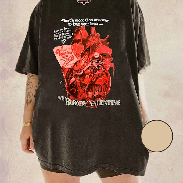 My Bloody Valentine T-Shirt, Perfect Wear for Fans, Bloody Valentine Tee, Band Merchandise, Bloody Valentine Tee, Gift for Fans