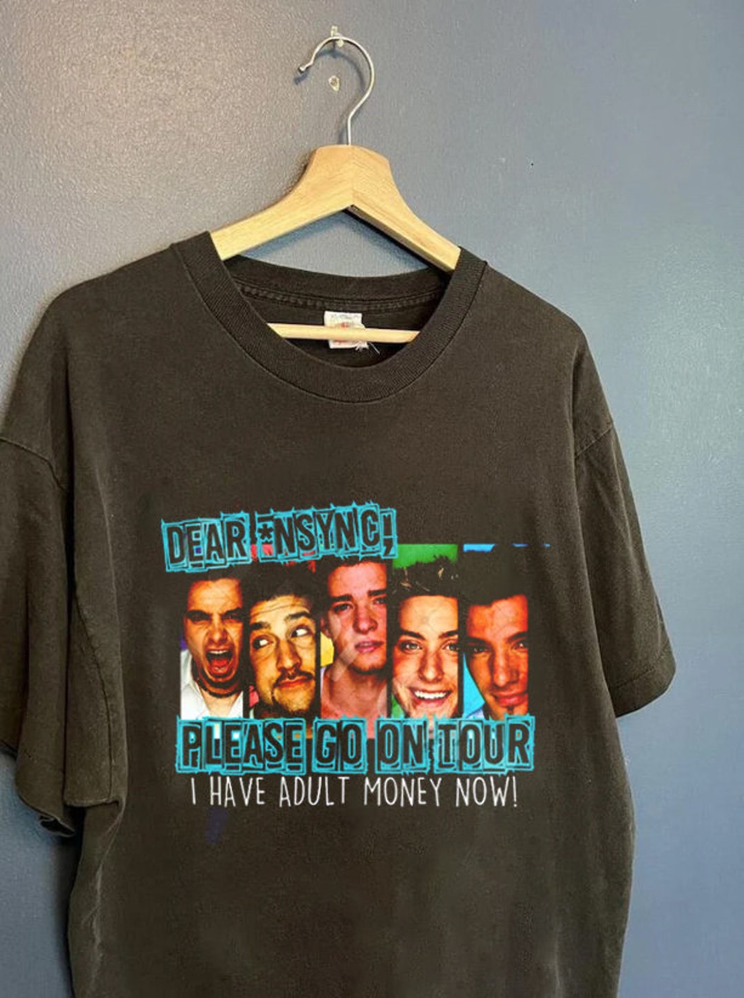 NSYNC Band Music Shirt, Bootleg Boy Band Vintage Sweatshirt, Retro