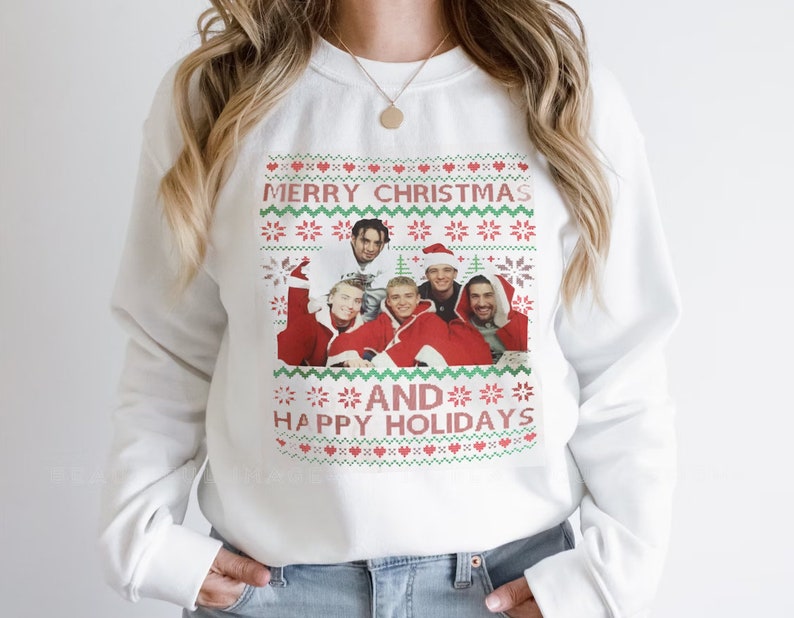 NSYNC Christmas Shirt, NSYNC Christmas Sweatshirt, Merry Christmas