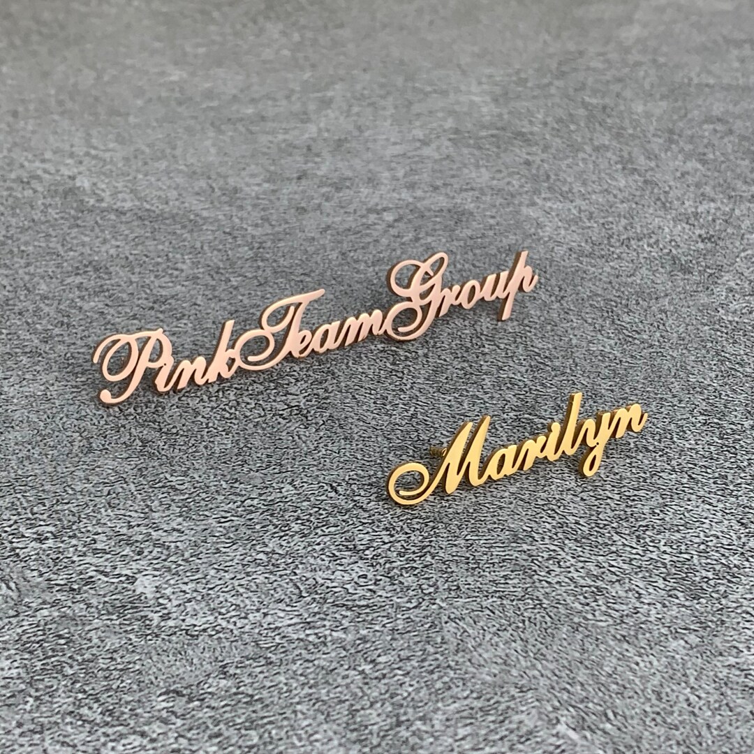 30 Domed Personalised Badge Tie Pin Lapel Hat Brooch Custom Any - Foto 7