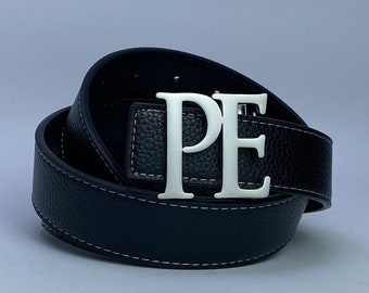 Initial Belt Buckle • Custom Name Belt Buckle • Letter Belt Buckle • Personalised Belt Buckle Unisex • Mens Fashion • custom belt buckle