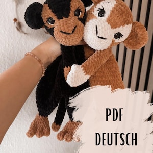 PDF haakpatroon voor knuffelaapje Charly