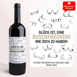 Birthday gift wine label bosom friend | Personalized Wine Label | Birthday gift | 18 20 30 40 50 | girlfriend | co-worker
