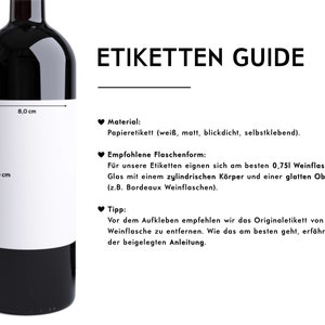 Valentinstagsgeschenk Scheiß auf Valentinstag Personalisiertes Wein Flaschen Etikett Geschenk Freund Mann Männer ihn Freundin Frau Bild 3