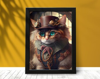 Den mekaniska katten: En steampunkfantasi
