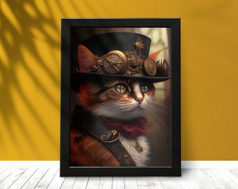 Steampunk Whiskers: Ett kattäventyr