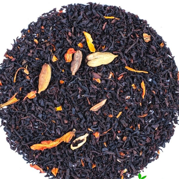 Earl Grey Dragon - Black Tea 50g / 1.76 Oz - Black Tea, Cinnamon, Lily Flower, Cardamom, Perfect Gift