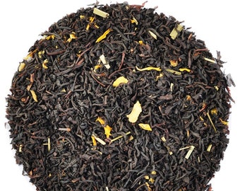 Quince and Lemon - Black Tea / Fruit Tea 50g / 1.76 Oz - Black Tea, Lemon Peel, Lemongrass, Marigold, Perfect Gift