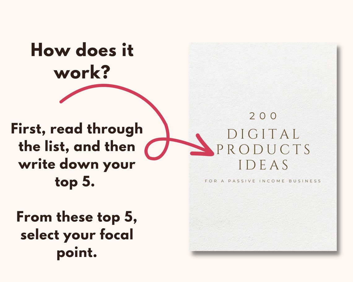 200 Digital Products Ideas to Create and Sell Today for Passive Income ...
