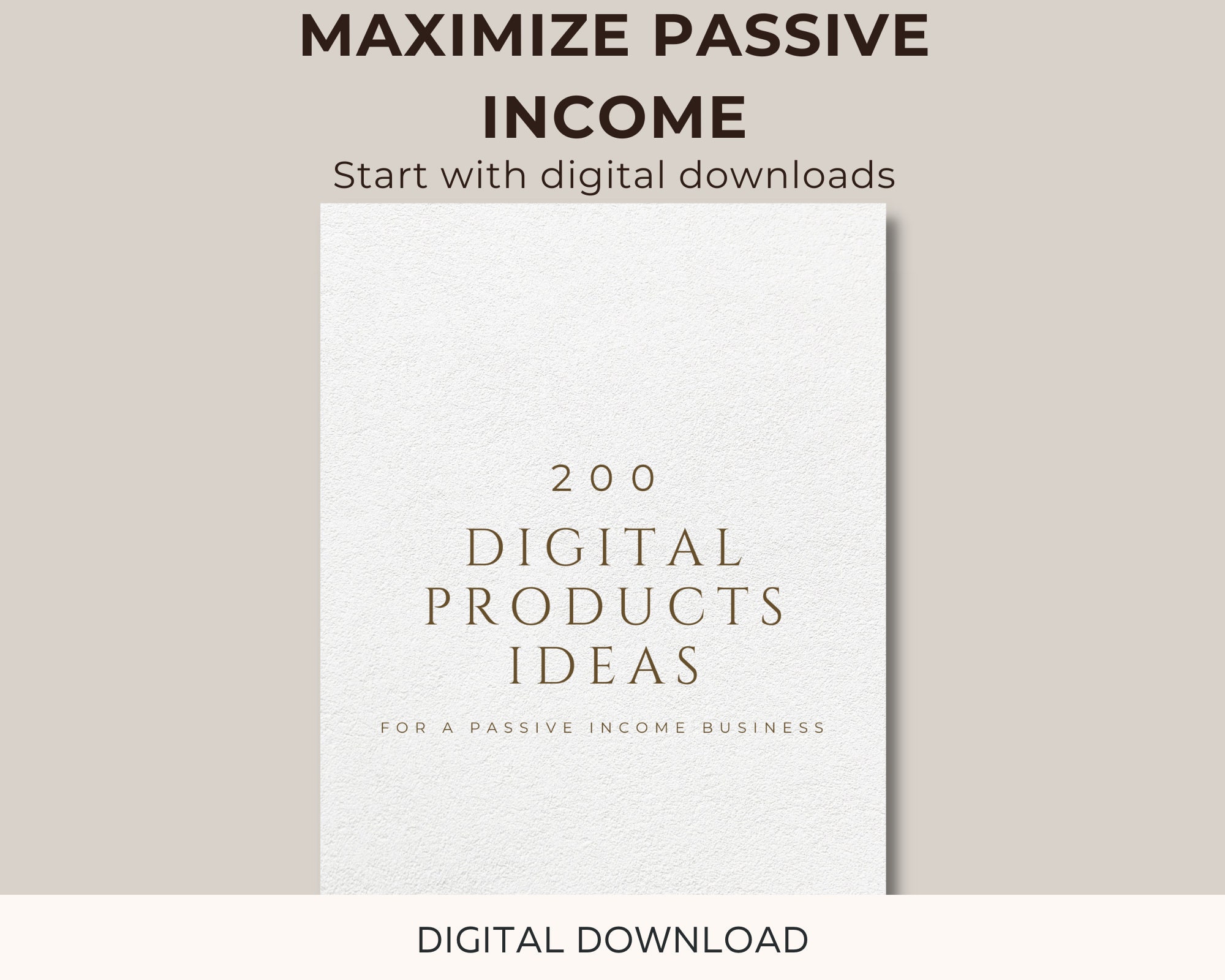 200 Digital Products Ideas to Create and Sell Today for Passive Income ...
