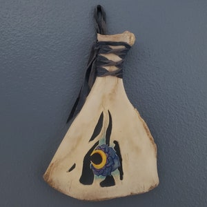Peace - Moon Bone Carving