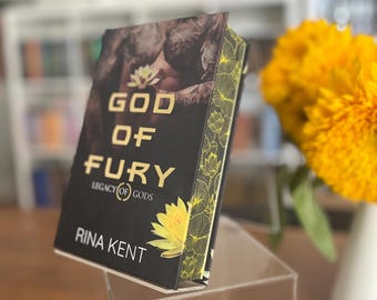 GOD OF FURY by Rina Kent - Custom Rebind with edge print