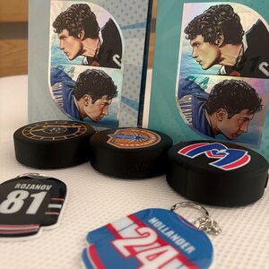 Heated Rivalry Custom Rebind / Handmade / Rainbow Foil / Hockey Romance / MM Romance image 18