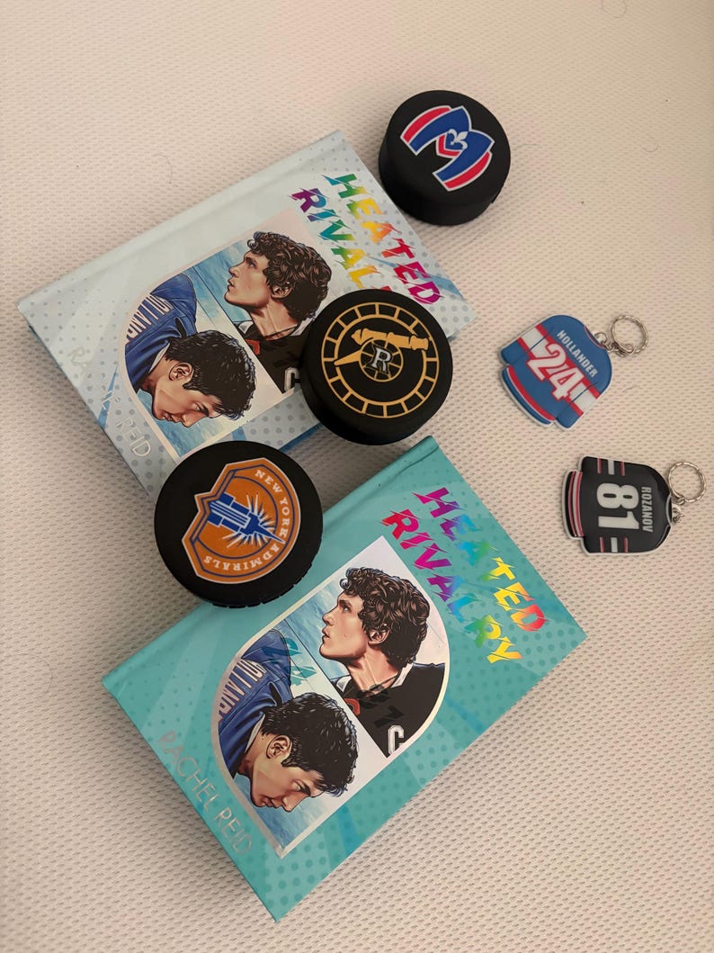 Heated Rivalry Custom Rebind / Handmade / Rainbow Foil / Hockey Romance / MM Romance image 20