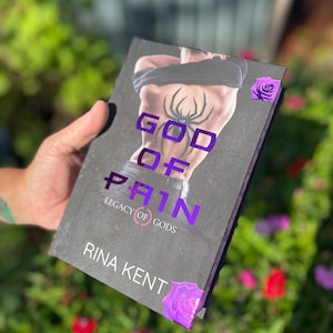 GOD OF PAIN von Rina Kent - Personalisiertes Rebind mit Kantendruck