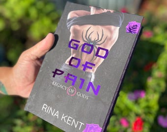 DIOS DEL DOLOR de Rina Kent - Reencuadernación personalizada con impresión en el borde