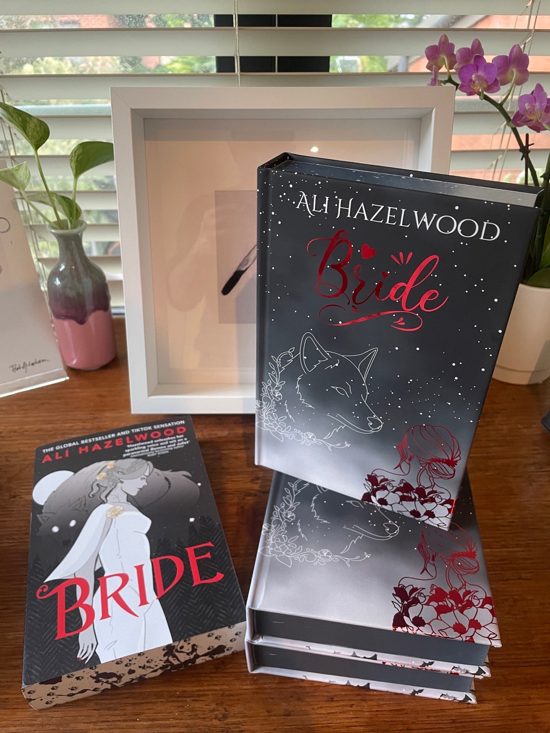 BRIDE by Ali Hazelwood - Custom Rebind/recovered With Printed