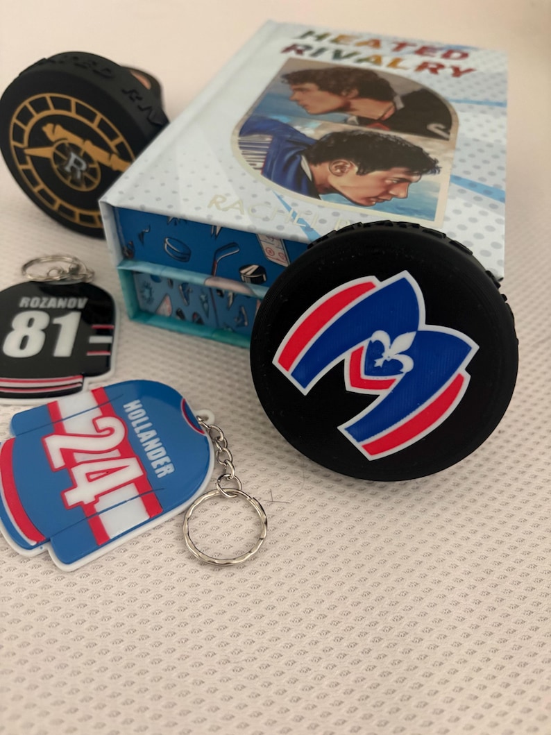 Heated Rivalry Custom Rebind / Handmade / Rainbow Foil / Hockey Romance / MM Romance image 19