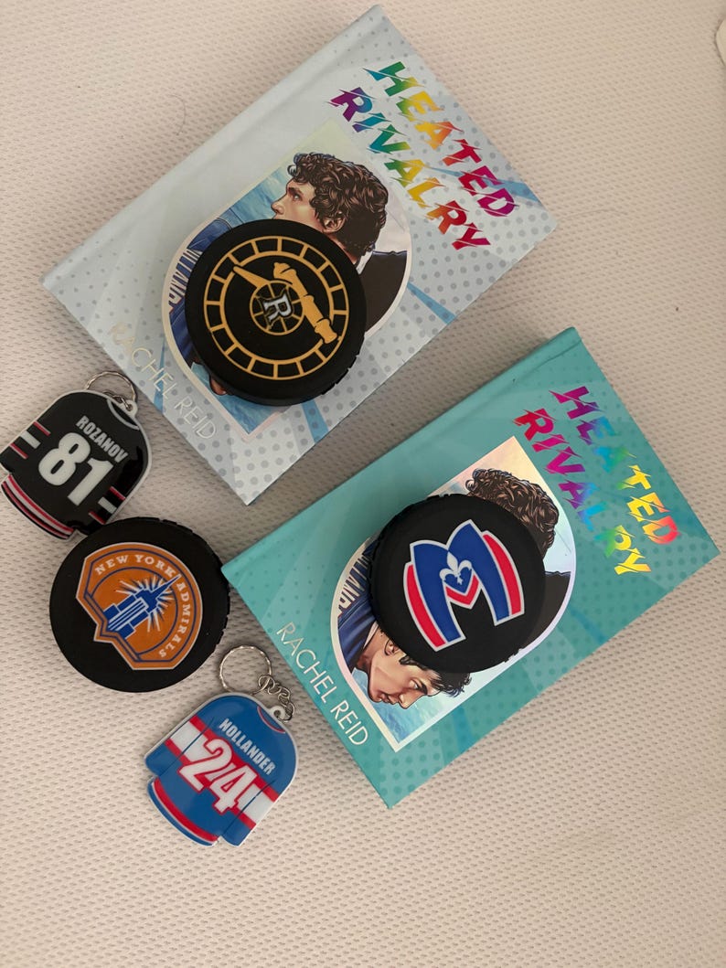 Heated Rivalry Custom Rebind / Handmade / Rainbow Foil / Hockey Romance / MM Romance image 17