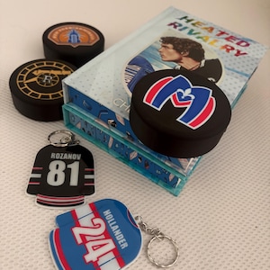 Heated Rivalry Custom Rebind / Handmade / Rainbow Foil / Hockey Romance / MM Romance image 15