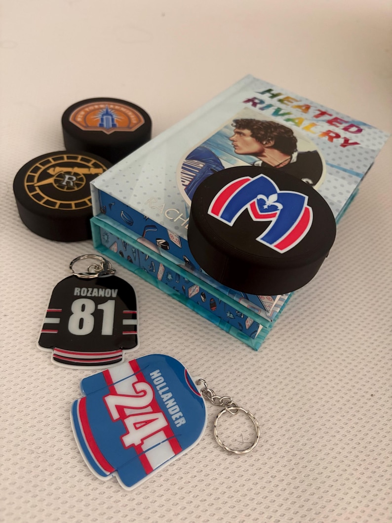 Heated Rivalry Custom Rebind / Handmade / Rainbow Foil / Hockey Romance / MM Romance image 15