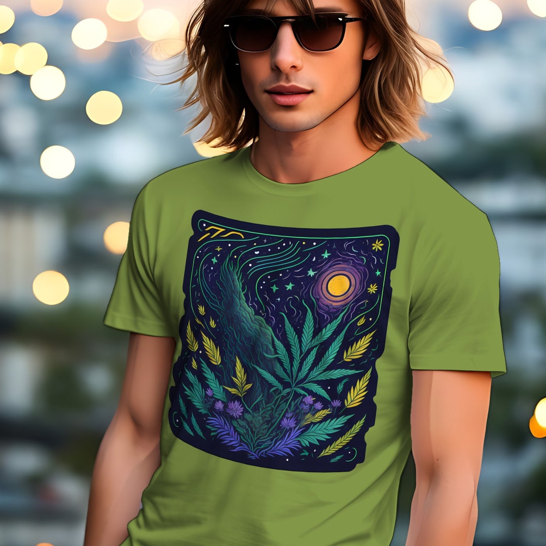 Unisex TShirt Weed Cannabis Dope Pflanzen Hanf Garten Gärtnerin