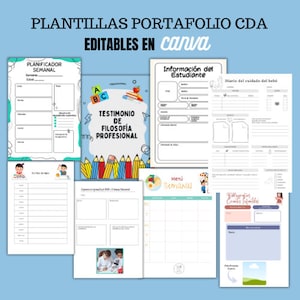 CDA Professional Portfolio Templates