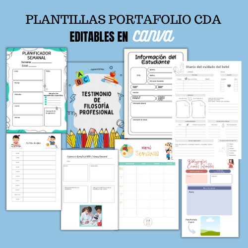 CDA Professional Portfolio Templates