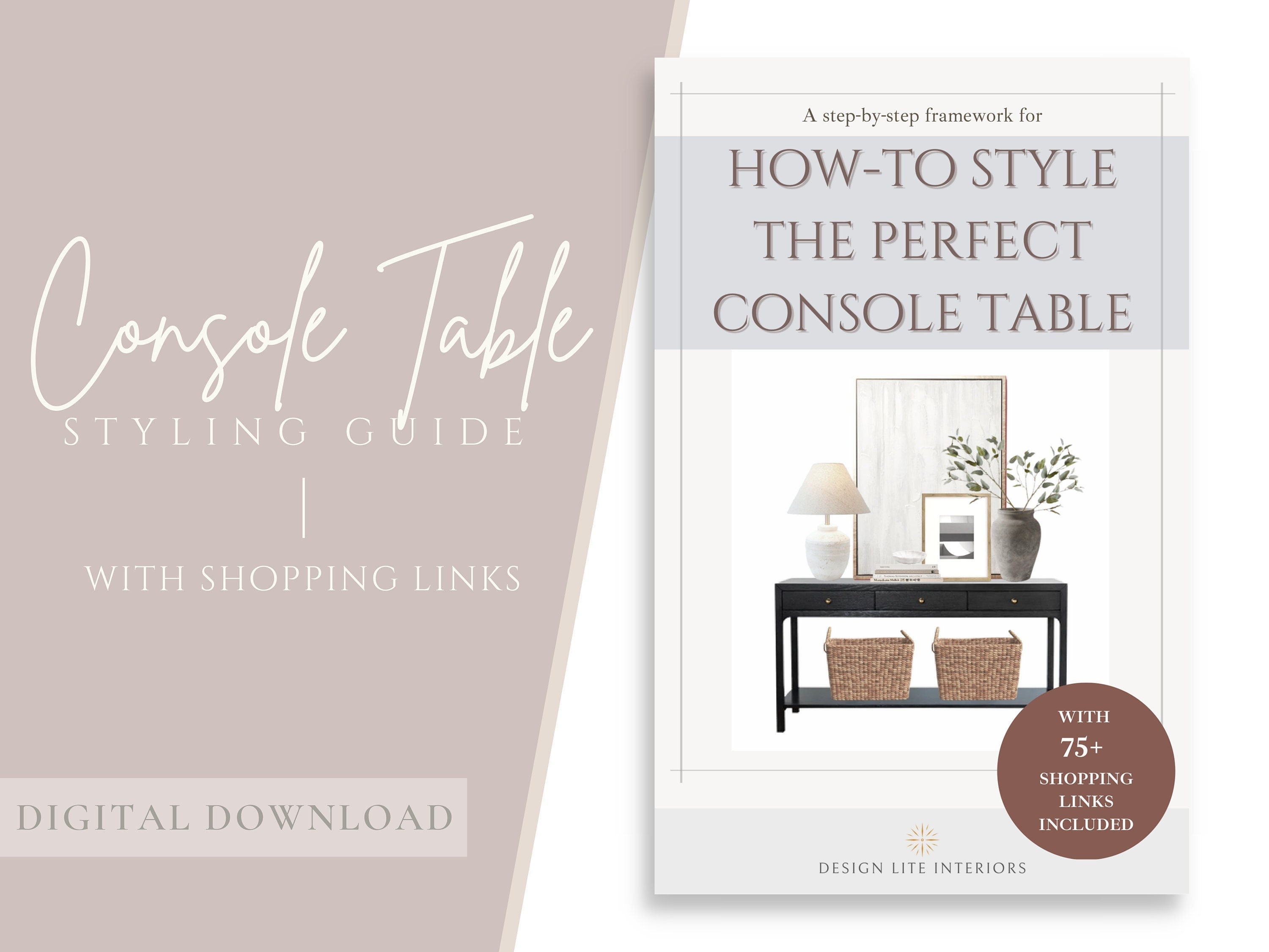 Shopping for 2024 console tables