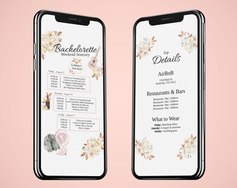 Itinerary Template Nashville, Nashville Bachelorette Party, Bachelorette Itinerary Template, Itinerary Template Cowgirl, Electronic invite
