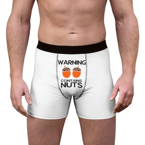 Contains Nuts Men&#39;s Boxer Briefs