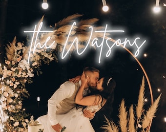 Neon Sign Custom Name, Custom Neon Sign Battery Operated, Neon Sign Custom Wedding, Neon Name Sign, Custom Led Neon Sign For Wedding