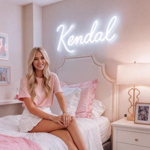 Custom Neon Sign For Kids Bedroom, Custom Name Neon Sign, Dorm Room Decor, Personalized Gift For Kids, College Dorm LED, Wall Decor