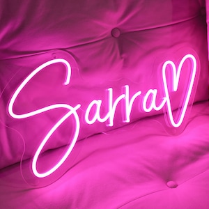 Custom Neon Sign For Kids Bedroom, Custom Name Neon Sign, Home Decor, Bedroom Decor, Personalized Gift For Kids, Kids Room Decor, Wall Decor
