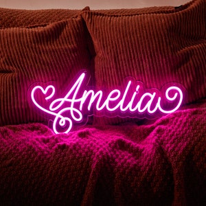Custom Neon Sign For Kids Bedroom, Custom Name Neon Sign, Home Decor, Bedroom Decor, Personalized Gift For Kids, Kids Room Decor, Wall Decor