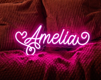 Custom Neon Sign For Kids Bedroom, Custom Name Neon Sign, Home Decor, Bedroom Decor, Personalized Gift For Kids, Kids Room Decor, Wall Decor