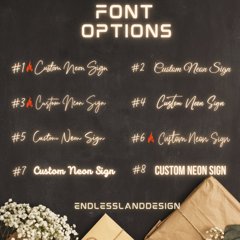 Neon Sign Custom Name Custom Neon Sign Battery Operated Neon Etsy