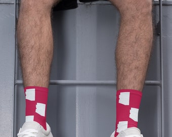 Arizona Game Day Outfit Socks for Men and Women Socks for Fans College Acceptance Graduate Alumni Gift Socks for Groomsmen Fathers Day Gift