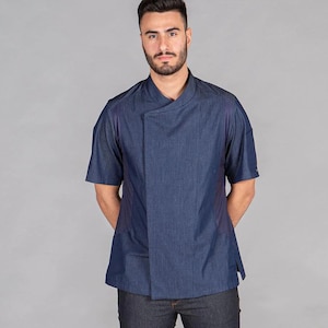Unisex Chef jacket / coat - Ecofriendly Recycled Polyester - Ideal for Baristas and Chefs - High Quality