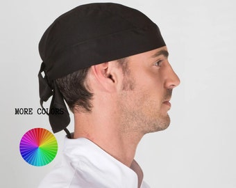 Unisex Chef Hat and Bandana Set for Comfortable and Durable Daily Use - Ideal for Baristas, Chefs, and Cooks in Hotels and Kitchens